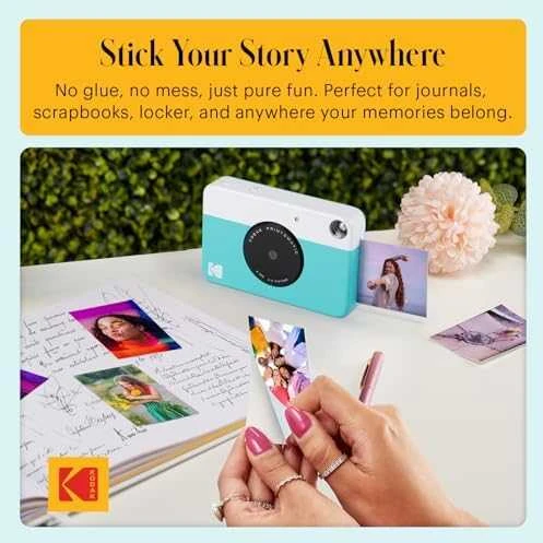 Kodak PRINTOMATIC Momentinis fotoaparatas, 2x3'', Mėlyna