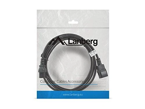 LANBERG CA-C13E-11CC-0030-BK ilginamasis maitinimo kabelis C13-> C14 3m VDE