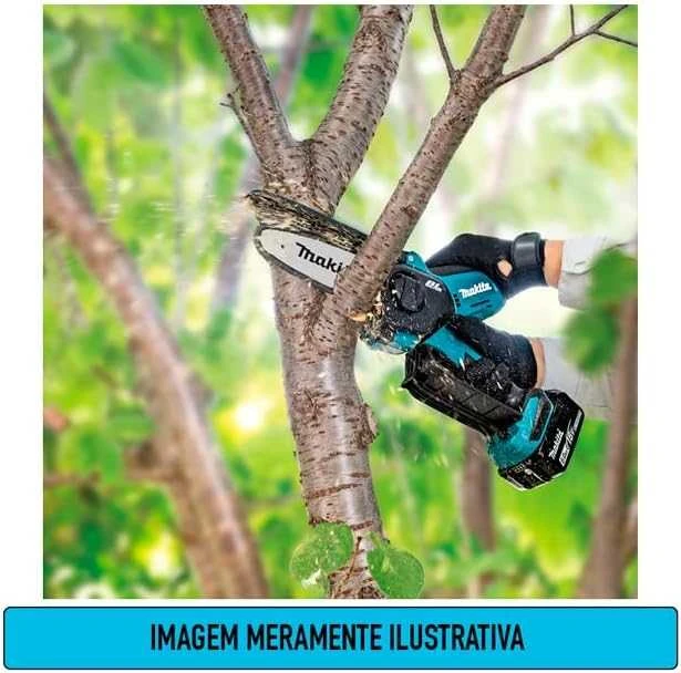 Makita akumuliatorinis grandininis genėjimo pjūklas DUC150Z01, 18V, 15cm be akumuliatoriaus ir kroviklio