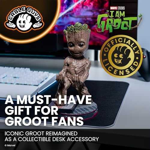 Cable Guys - Marvel: Smiley Toddler Groot