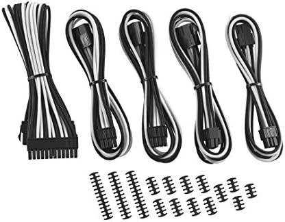 CableMod Classic ModMesh Cable Extension Kit – 8+6 Series – juodas/mėlynas