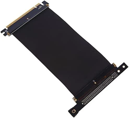 „CableMod“ vertikalus vaizdo plokštės laikiklis su PCIe x16 jungtimi, 1x DisplayPort, 1x HDMI – juodos spalvos