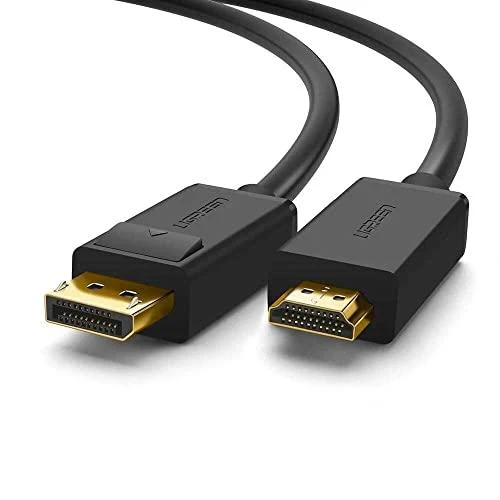 Kabelis Ugreen DP101 DisplayPort to HDMI 1.5m juodas