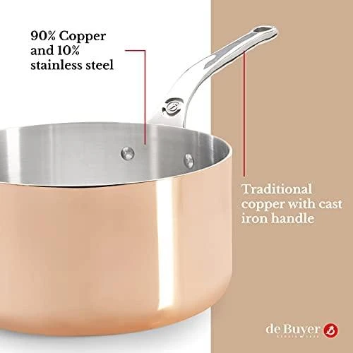 De Buyer Varinis puodas, 6 l, rima Matera