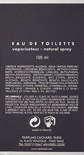 Kvepalai vyrams Cacharel Pour L`Homme EDT, 100 ml