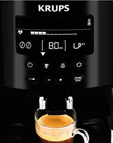 Kavos aparatas espresso Krups EA8150 (1450 W, juodos spalvos)