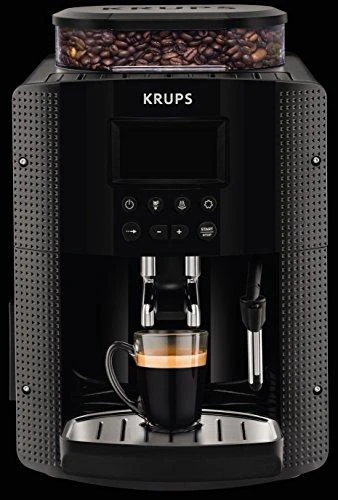 Kavos aparatas espresso Krups EA8150 (1450 W, juodos spalvos)