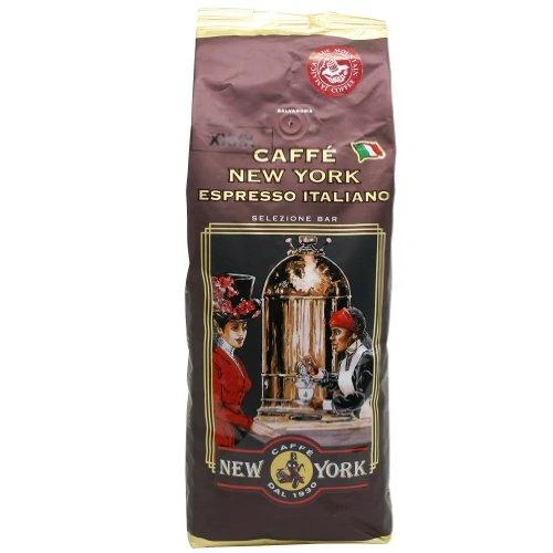 New York Coffee Grūdėta kava 1kg NEW YORK KAVA 20% Robusta, 80% Arabica (8002436420010)