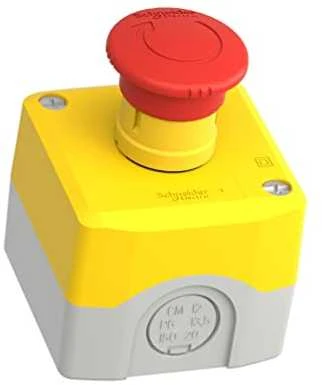 Schneider Electric Cassette su saugos jungiklis sukant 1Z 1R geltona IP65 (XALK178E)