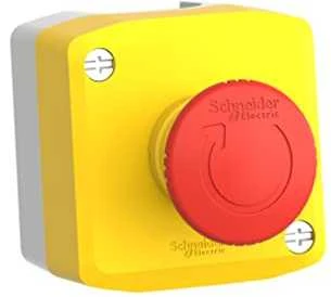 Schneider Electric Cassette su saugos jungiklis sukant 1Z 1R geltona IP65 (XALK178E)