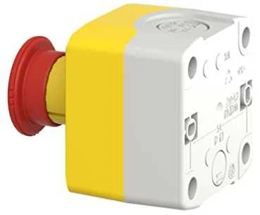 Schneider Electric Cassette su saugos jungiklis sukant 1Z 1R geltona IP65 (XALK178E)