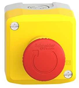 Schneider Electric Cassette su saugos jungiklis sukant 1Z 1R geltona IP65 (XALK178E)