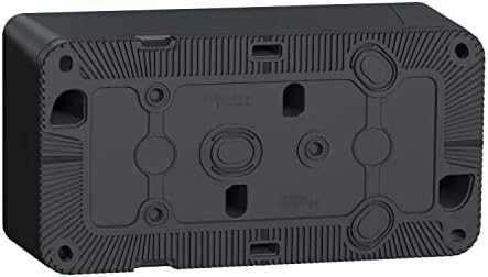 Schneider Electric Mureva Styl Sienos pagrindas 2x horizontalus antracitas MUR37914