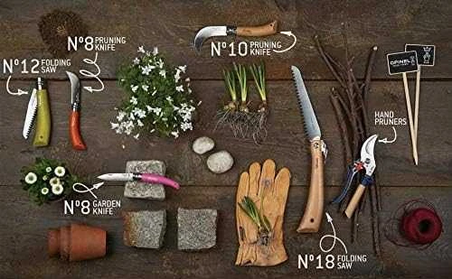 Opinel genėjimo skiepijimo peilis Nr.8 buko rankena