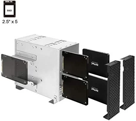 Silverstone RM42-502 Rack Juodas