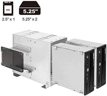 Silverstone RM42-502 Rack Juodas