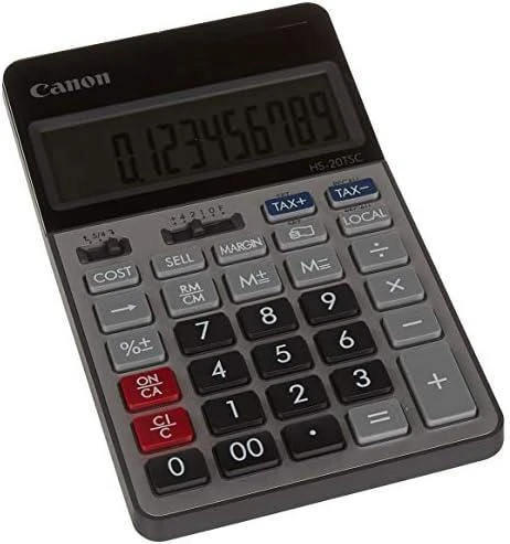 Canon HS 1200 TCG skaičiuotuvas su mokesčių funkcijos mygtukais