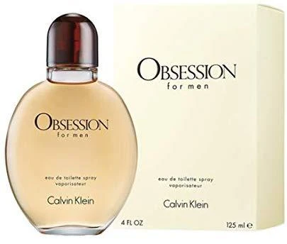 Kvepalai vyrams Calvin Klein Obsession For Men EDT, 125 ml
