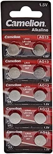 Camelion AG13/LR44/357, Alkaline Buutonc