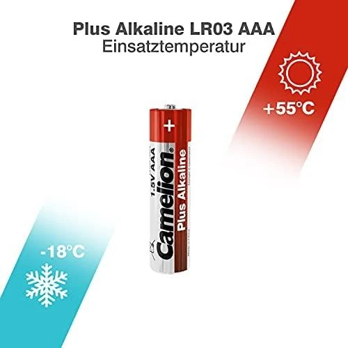 Camelion Baterijos LR03 8(4+4) AAA
