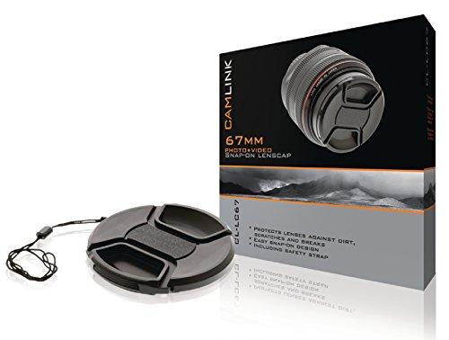 Camlink CL-LC67 Užsegamas objektyvo dangtelis, apsaugantis objektyvus nuo įbrėžimų Skersmuo 67 mm