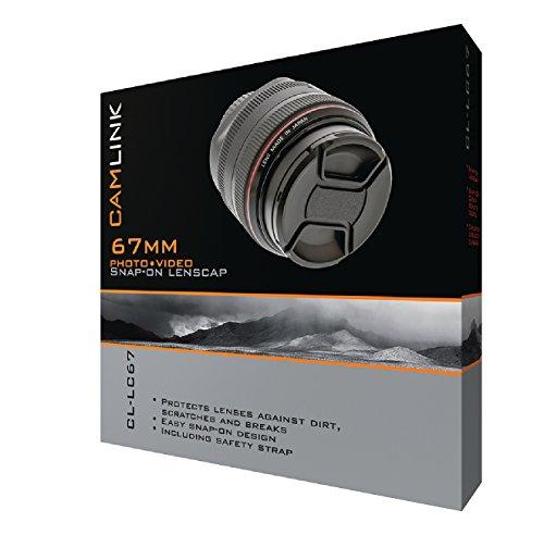 Camlink CL-LC67 Užsegamas objektyvo dangtelis, apsaugantis objektyvus nuo įbrėžimų Skersmuo 67 mm