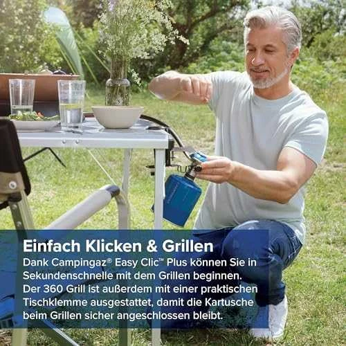 Campingaz Grilis turistinis Dujos CV 2,4 kW 30 cm x 30 cm varis