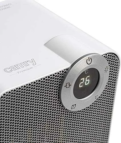 Camry Heater CR 7720 Ventiliatoriaus šildytuvas, 1800 W, Galios lygių skaičius 2, Baltas