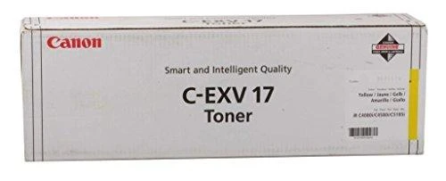 Canon C-EXV 17 (0259B002), geltona kasetė