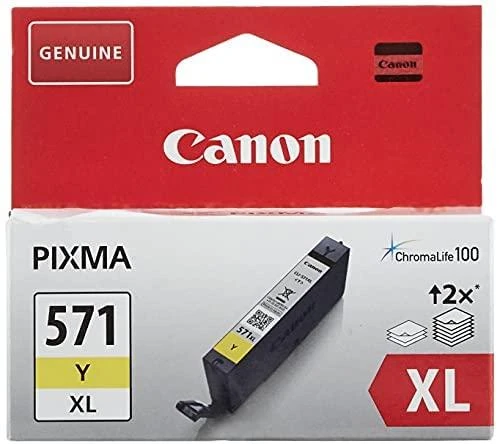 Canon CLI-571Y XL | Rašalo kasetė | Geltona