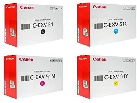 Canon C-EXV 51 (0481C002) Lazerinė kasetė, Juoda