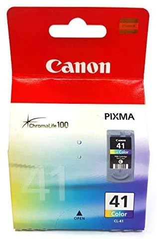Canon CL-41 trispalvis | Rašalo kasetė | Žydra, purpurinė, geltona