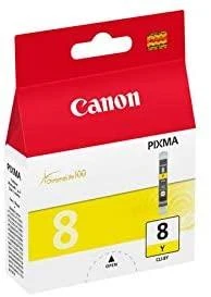 CANON CLI-8Y rašalas geltonas, 13 ml, skirtas Pixma MP800 500 iX4000 iX5000