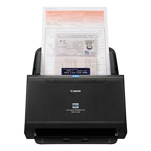 Skeneris Canon imageFORMULA DR-C240 600 x 600 DPI Sheet-fed skaitytuvas Juoda A4