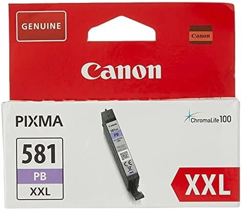 Canon CLI-581PB XXL rašalo kasetė, nuotrauka mėlynas