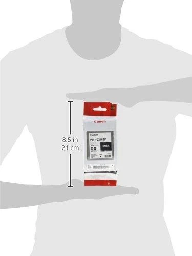 Rašalas Canon PFI102MB matte juodas pigment | 130ml | LP17/LP24/iPF500/iPF6XX