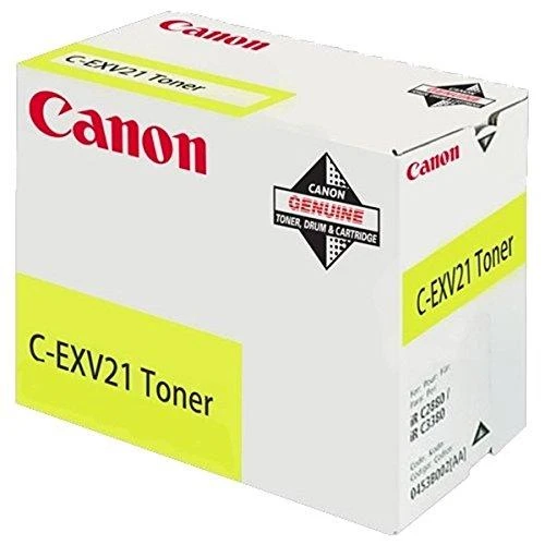 Canon kasetė EXV21Y, geltona