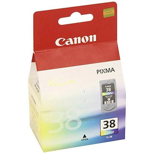 CANON CL-38 rašalo spausdinimo galvutė, spalvota, 9 ml, skirta PIXMA iP2500, 207 puslapiai