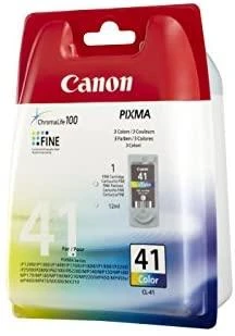 Canon CL-41 trispalvis | Rašalo kasetė | Žydra, purpurinė, geltona