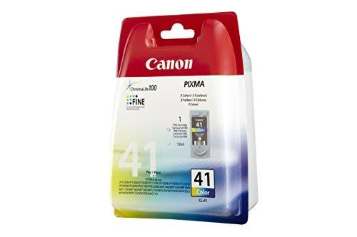 Canon CL-41 trispalvis | Rašalo kasetė | Žydra, purpurinė, geltona