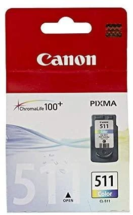 Rašalo kasetė CANON CL-511/2972B001, Spalvota