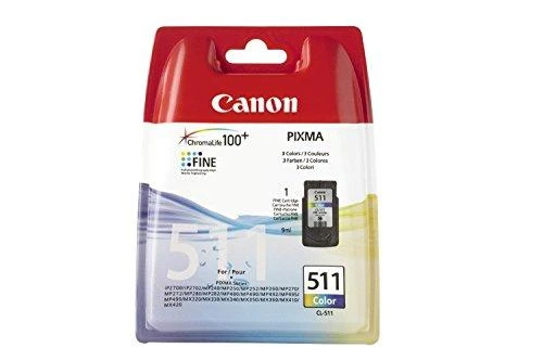 Rašalo kasetė CANON CL-511/2972B001, Spalvota