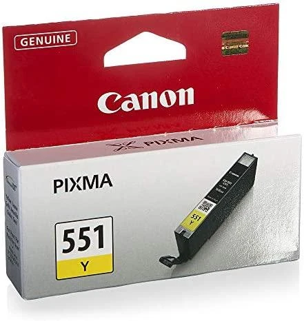 Canon CLI-551 Y | Rašalo kasetė | Geltona