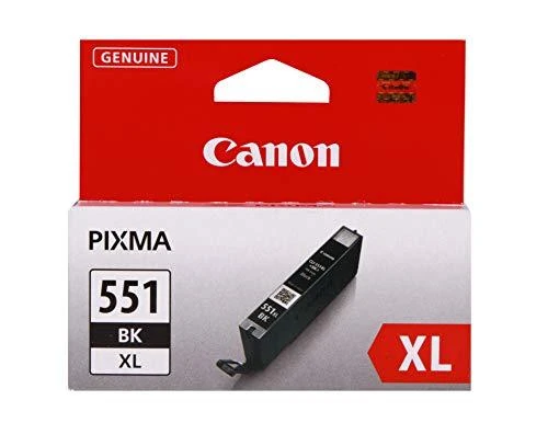CANON 1LB CLI-551XLBK rašalo kasetė juodas didelės talpos 11ml 4,425 puslapiai 1 pak. XL