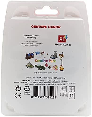CANON 1LB CLI-551XLC rašalo kasetė žalsvai mėlyna didelės talpos 700 puslapių 1 pakuotė XL