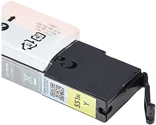 CANON 1LB CLI-551XLY rašalo kasetė geltona didelės talpos 700 puslapių 1 pakuotė XL