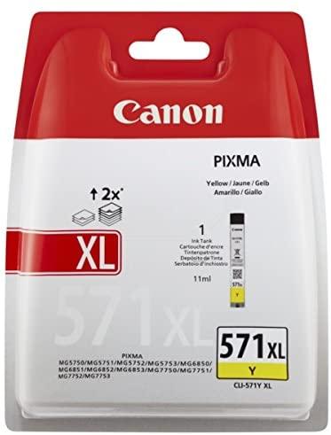 Canon CLI-571Y XL | Rašalo kasetė | Geltona