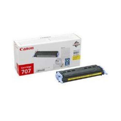 Canon kasetė 707, geltona