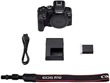 Canon EOS R10 korpusas + tvirtinimo adapteris EF-EOS R