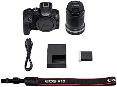 Canon EOS R10 + RF-S 18-150mm F3.5-6.3 IS STM (F/3.5-6.3 IS STM) + tvirtinimo adapteris EF-EOS R